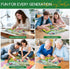VoYouTwo 500 14-16, 20.5x15 Puzzles for Adults Pieces - Buzy Spring Backyard Jigsaw Puzzle, Farm Quilts Garden Cabin