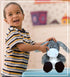 DolliBu Plush Donkey Stuffed Animal - Soft Plush Huggable Grey Donkey Toy, 9 Inches
