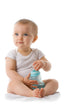 1 Count (Pack 1), Nuby Standard Neck Tinted Feeding Nurser, of Colors May Vary