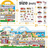 6 Sets 1-3, 2-4 2 3 4 iGetooy Reusable Sticker Book for Toddlers Jelly Sticker Books for Toddlers Years, Toddler Travel