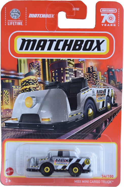 Matchbox MBX Mini Cargo Truck, Silver 54/100