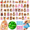 50 Pcs Random Mini Capybara with Glow in the Dark Feature, Individually