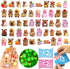 50 Pcs Random Mini Capybara with Glow in the Dark Feature, Individually