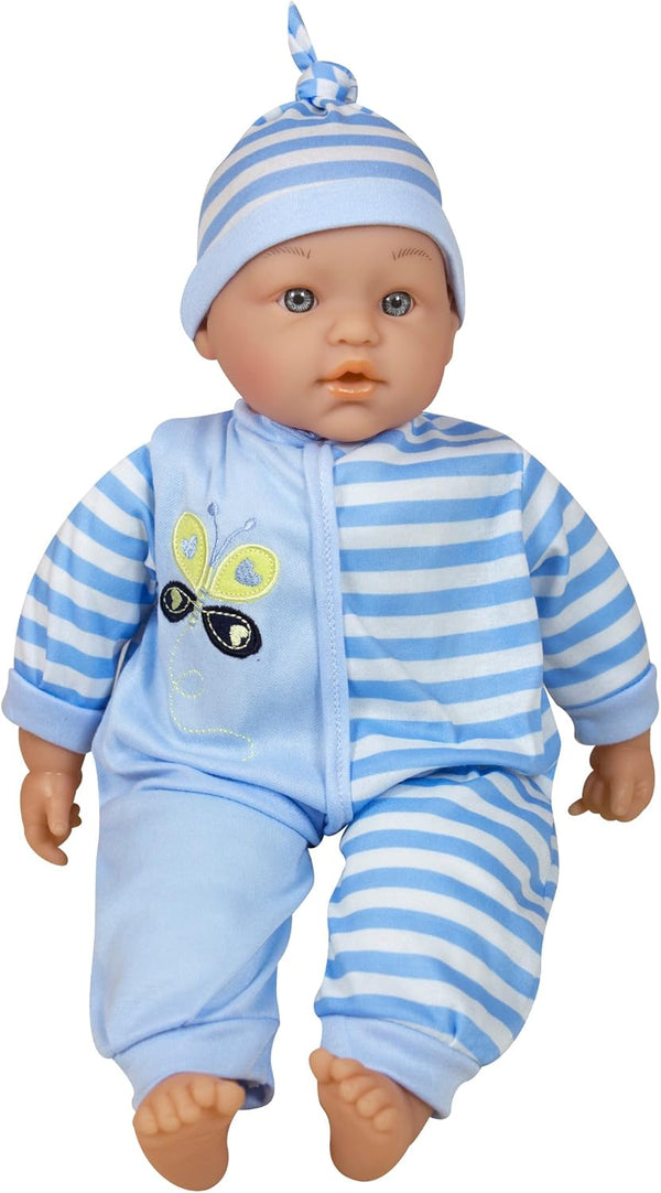 Lissi Dolls - Talking Baby 16 Inches, Blue