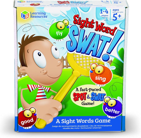 Learning Resources LER8598 Sight Words Swat! A Sight Words Game