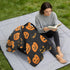 Mazeann Orange Black Pumpkin Halloween Car Seat Cover Baby Breathable Soft Infant Carseat Covers Canopies Babies