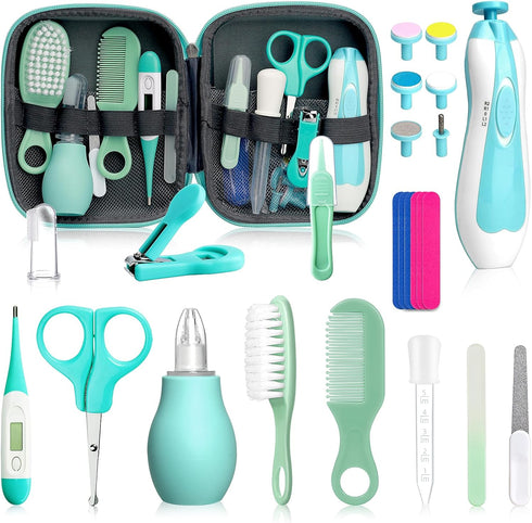 Baby Grooming Kit for Boys Girls Safety Newborn Nursery Essentials Grooming Set