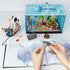 Set 830PCS Set Fish Tank Building Blocks - Ocean Treasure Hunt Building with Adventure Boat, Shark, Jellyfish & Coral