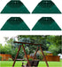 Generic 4 Set Pcs EZ Frame Brackets Accessories, A-Frame Brackets for Wooden Swing Beam, High Strength Support Fitting