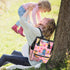 Hsnar Backpack Cartoon Flower Boots Waterproof Diaper Bag Large Capacity Baby Bag with Stroller Straps, Multi-Pocket