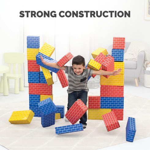 Bankers Box at Play Cardboard Building Blocks - 40 Pack (1230801)
