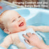 6 Pack 100% 10x10 Inches Muslin Baby Washcloths Cotton Ultra Soft and Absorbent Gentle for Newborn Skin Stretchable