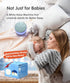 34 FamiSym White Noise Sound Machine Baby for Sleeping with Night Light Soothing Sounds, Rechargeable White Noise