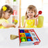 Ice Cream Toy Set (9 Pcs) - Multi Color Pretend Play Ice Cream Maker for Toddlers, Dramatic Shop Fun