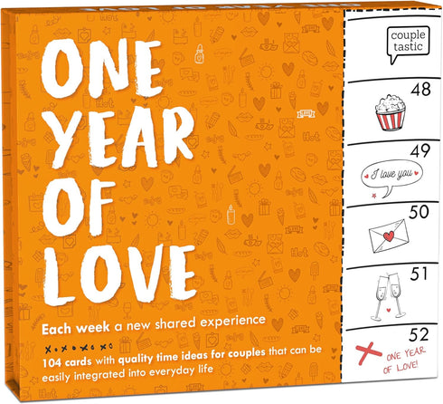 Couples Game with Fun Date Night Ideas - Date Night Cards and Gifts for Couples, Wedding and Bridal Shower Gifts