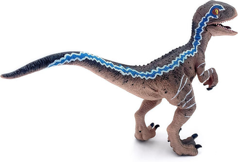 Gemini&Genius Dinosaur Toys Baby Velociraptor with Movable Jaw and Hands, Cake Topper, Collectible Action Figure