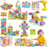 Pycoal Gears Building Blocks, STEM Educational Toys 234 PCS Gears Building Toys