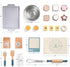 Toywoo Sets 3-6 Wooden Play Food for Kids, Pretend Play Kitchen Accessories with Shopping Bag, Cutting Toys, Gift