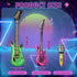 Tradder 48 Pcs Inflatable Rock Star Toy Set - Blow Up Guitar and Microphone for 80s 90s Musical Themed Parties