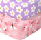 IOCCLH Baby Crib Sheets 2 Pack for Boys and Girls Fit for Standard