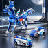 2 1 4-6 6-12 Collision Transforming Dinosaur Car Toy, in Magnet Cars Transform into Dinosaur Toys, Fun Robot Dinosaur