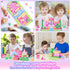 SeedYond Block-122PCS Sets,Castles 3+,Upgraded Gifts(1 inch) Magnetic Magnetic Building Blocks Magnet Cube Building