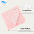12 Pack 100% SWEET DOLPHIN Muslin Burp Cloths Large Cotton Burping Clothes for Baby Drool - Absorbent and Soft Boys