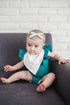 Copper Pearl Baby Bandana Bibs - 4 Pack Soft Cotton Bibs for Drooling and Teething, Adjustable for Newborns to Toddlers