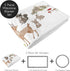 Set Sweet Jojo Designs Woodland Forest Animals Boy Girl Gender Neutral Unisex Baby Milestone Blanket Newborn Monthly