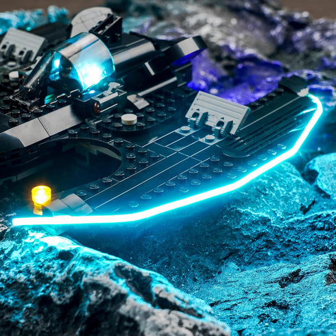 Upgraded Led Light Kit for Lego DC Batwing Building Set, Compatible with Lego 76265 (Model Not Included)