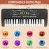 37 Key Upgrade Piano Keyboard for Kids - Musical Toys for 3-6 Year Old Girls, Electronic Piano with Microphone for