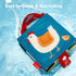 Baby Toys 0-6 Months, High Contrast Newborn Toys, Tummy Time Books with Crinkle, Squeaky Sounds