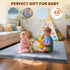 1.3'' 71''x 79'' Omzer Baby Play Mat for Floor - Comfortable Thick Playpen Mat with Washable Removable Cloth Cover