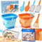 Dreamon Beach Toys, 2 Packs Travel Sand Toys for Kids Ages 4-8