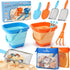 Dreamon Beach Toys, 2 Packs Travel Sand Toys for Kids Ages 4-8