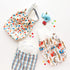 Set 3 Esembly Ditty Bag Trio - Reusable Waterproof Wet Bags for Cloth Diapers, Swimsuits, Toiletries, and Snacks