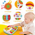 Musical Piano Toy for Toddlers 1-3 Years Old, with Keyboard Note, DJ Mixer, Light-Up Buttons - Educational Fun for Boys