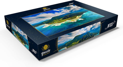 MyPuzzle Aerial View of Na Pali Coast Kauai Hawaii - Premium 1000 Piece Jigsaw Puzzle for Adults