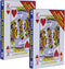 2 Pack Large Jumbo Playing Card Deck - 5x7 Inch Giant Poker Cards for Family Party Fun, Oversized
