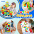 Magnetic Tiles for Kids Ages 3-5 131PCS Building Blocks with 2 Cars, Educational Magnets Toys