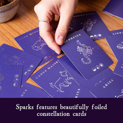 2-8 Rabble Sparks - A Conversation Game Inspired by The Stars Players, Conversation Cards for Couples, Friends, Family