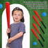 Wettarn 4 Pieces Foam Baseball Bat 24 Inches with 4 Pcs Safe Soft Baseballs T Ball Set for Outdoor Indoor Sport Game