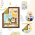 Set, 3 Set Set, Wowelife Safari Crib Bedding Piece Safari Baby Bedding Brown, Premium Baby Crib Bed Breathable and Soft