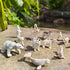 18PCS Arctic Animal Figures, Realistic Polar Animal Toys for Kids with Ocean Sea Animal Figurines