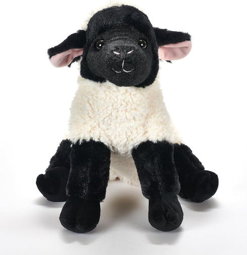 12 inches The Petting Zoo Lamb Stuffed Animal Plushie, Gifts for Kids, Wild Onez Farm Animals, Lamb Plush Toy