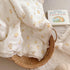 47x59 Inch,1.5 BuLuTu Baby Toddler Muslin Blanket| Crib Baby Quilts| Cot Comforter| Nursery Bed Throw Blanket| Toddler