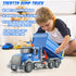 Dump Truck Toy Construction Toys with Lights and Sounds - Push & Go Car for Toddlers Age 3-5 Birthday Gift