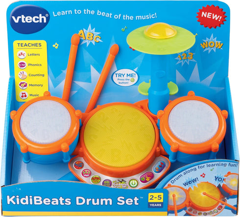 Set, VTech KidiBeats Kids Drum Orange