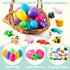 12Pcs 3D 8+) JOYIN Prefilled Easter Eggs with Mini Animals, Magic Toy, Easter Basket Stuffers for Boys & Girls, Easter