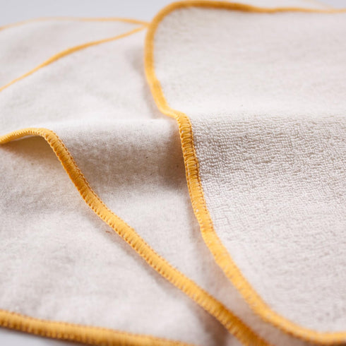 OsoCozy 100% 3 Pack 12 Pack. Terry Flannel Baby Wipes. Two Layered. Terry Velour on a Flannel Backing. Unbleached Ivory